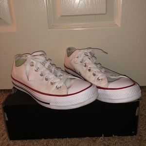 Women’s white converse